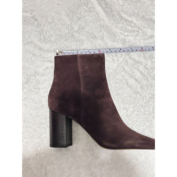 ***SOLD*** STEVE MADDEN Aidan Brown Suede Ankle Boots - Size 8M - Picture 13 of 14